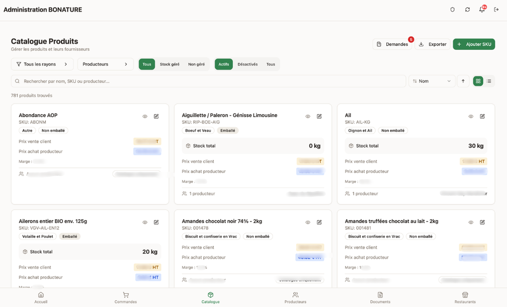 Central Admin System